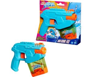Pistola hasbro nerf super soaker mini dunk fill