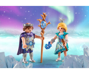 Playmobil princesa y príncipe de hielo