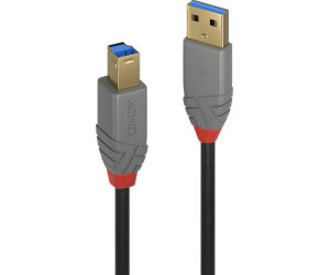 Lindy 36741 cable USB USB 3.2 Gen 1 (3.1 Gen 1) 1 m USB A USB B Negro
