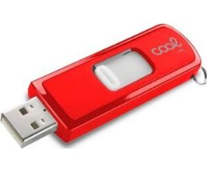 Pendrive 64gb Usb 2.0 Cool Basic Rojo
