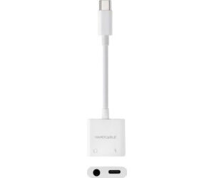 Nanocable Adaptador USB-C a Jack+USB-C/H PD 60W