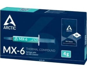 Pasta Térmica Arctic MX-6/ 4g/ Incluye 6 Toallitas