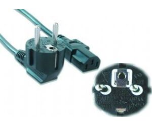 Gembird Cable Alimentación CPU-Red C13 3 Mts