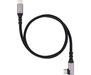Nanocable Cable USB-C 3.2 GEN2 Acodado 100W 2 M
