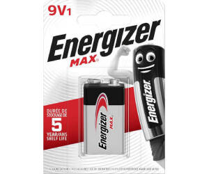 Energizer Max â€“ 9V BaterÃ­a de un solo uso Alcalino