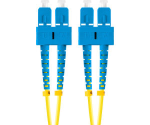 Cable Fibra Optica Lanberg 5m Mono Sc/upc-sc/upc Duplex Lszh G657a1 3.0mm Yellow