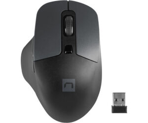 Raton Natec Blackbird 2 Silent 1600dpi Negro Rf Inalambrico Pilas