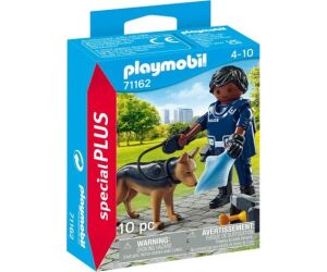 Policía con perro