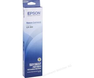 Cinta Epson C12S015637/ Negra