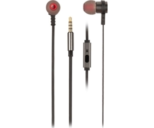 NGS Auriculares metálicos CPLANO 1.2m Gris