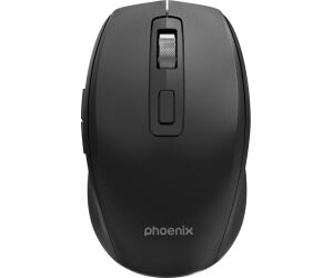 Ratón inalámbrico phoenix m120 hasta 1600 dpi clics silenciosos botónes de avance rapido