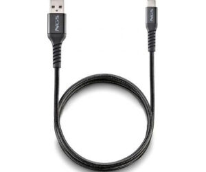 Cable Usb-a A Usb-c 1 M Knot Negro Ngs