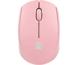 Raton Natec Stork Optico 1600 Dpi Rosa Rf Inalambrico Pilas