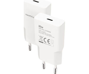 Nanocable Cargador USB-C/PD 20W Blanco