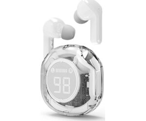 Auriculares Gembird Twst-01-w Transparentes Blanco Bt