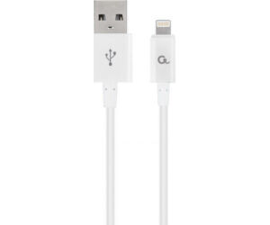 Cable De Carga Y Datos Gembird De 8 Pines, 2m, Blanco