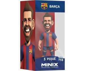Figura minix futbol club barcelona piqu 12 cm