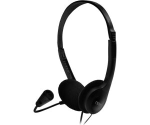 Auriculares Nox Voice One/ con Micrófono/ Jack 3.5/ Negros