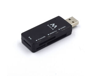 Lector de tarjetas multiple usb 2.0 ewent ew1049 ms - sd - t - flash - m2