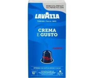 Cápsula Lavazza Crema e Gusto Clásico para cafeteras Nespresso/ Caja de 10
