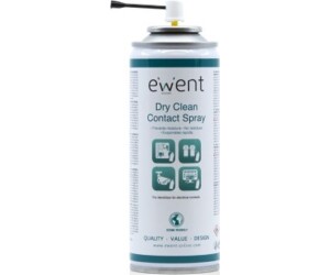 Ewent EW5614 kit de limpieza para computadora Pantallas / PlÃ¡sticos, Universal Espray para limpieza de equipos 200 ml