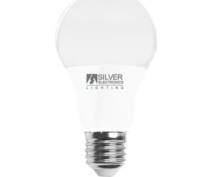 Bombilla led eco decorativa silver electronics estandar 10w=85w -  e27 -  5000k -  860 lm -  180º -  luz blanca -  a+