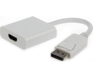 Cable adaptador gembird displayport macho a hdmi hembra 0.1m