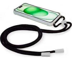 Funda Cool Iphone 15 Plus Transparente Negro