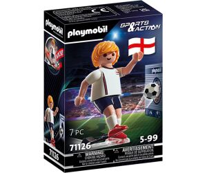 Playmobil jugador de fútbol -  inglaterra