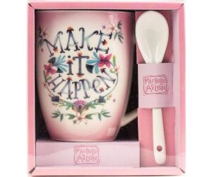 Taza con cuchara enesco make it happen