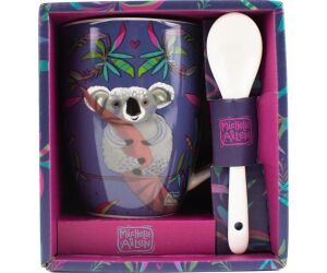 Taza con cuchara enesco koala