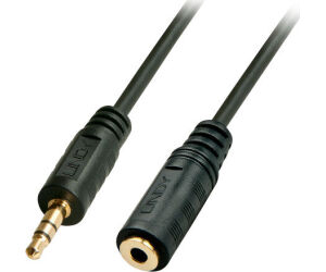 Lindy 35656 cable de audio 10 m 3,5mm Negro