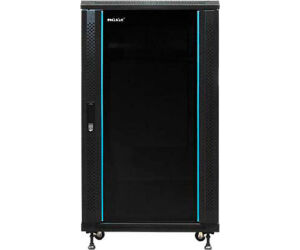Armario rack de suelo 19 pulgadas phasak pro 32u negro 600x600 montado