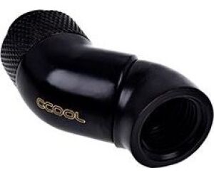 Racor 45º Alphacool Eiszapfen Angled Double Black