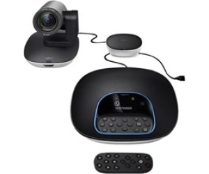 Sistema de  Videoconferencia Logitech Group/ Enfoque Automático/ Full HD