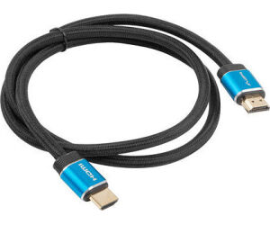 Cable hdmi lanberg m - m v2.0 premium certificate 1m negro