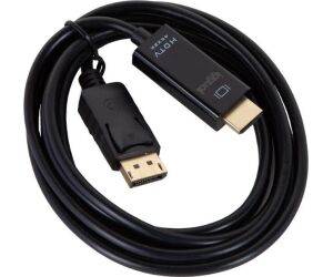iggual Cable DisplayPort (M) a HDMI (M) 4K 2metros