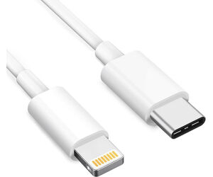 Cable mfi de carga rapida 3a y datos usb - lightning para iphone ipad 1 m