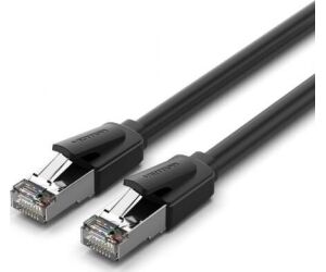 Cable De Red Latiguillo Rj45 Cat.8 Sftp Awg26 8 M Negro Vention