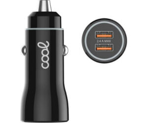 Cargador Cool Coche 1 Usb 20w Carga Rapida Black