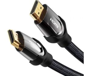 Cable Hdmi V2.0 4k M-m Trenzado 1 M Negro Vention