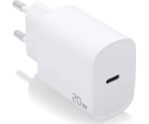 Aisens Cargador USB-C PD3.0 1xUSB-C 20W Blanco