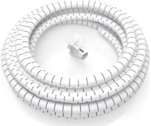 Organizador Cable Aisens En Espiral 25mm Blanco 3.0m