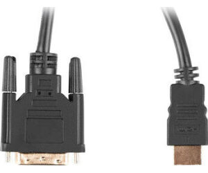 Cable hdmi lanberg macho -  dvi - d 24+1 macho 4k dual link 3m negro