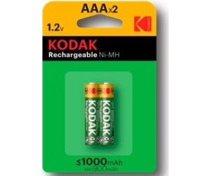 Blister pilas kodak recargables ni - mh aaa lr3 1000 mah - blister 2 pilas