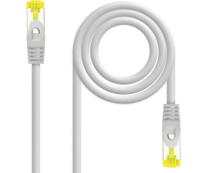 Nanocable Cable de red latiguillo RJ45 LSZH Cat.6A SFTP AWG26, Gris, 5.0 m