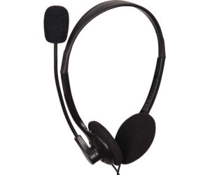 Auriculares Gembird Mhs-123 Negro Microfono Alambrico Jack 3.5mm
