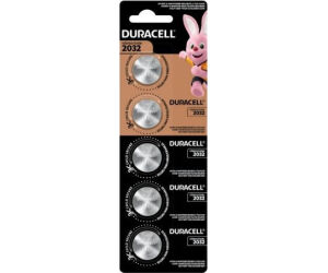 Pack de 5 Pilas de Botón Duracell DL2032B5/ 3V