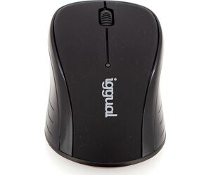 iggual Ratón inalámbrico WOM-BASIC-1600DPI negro