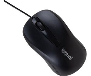 iggual Ratón óptico COM-BASIC2-800DPI negro